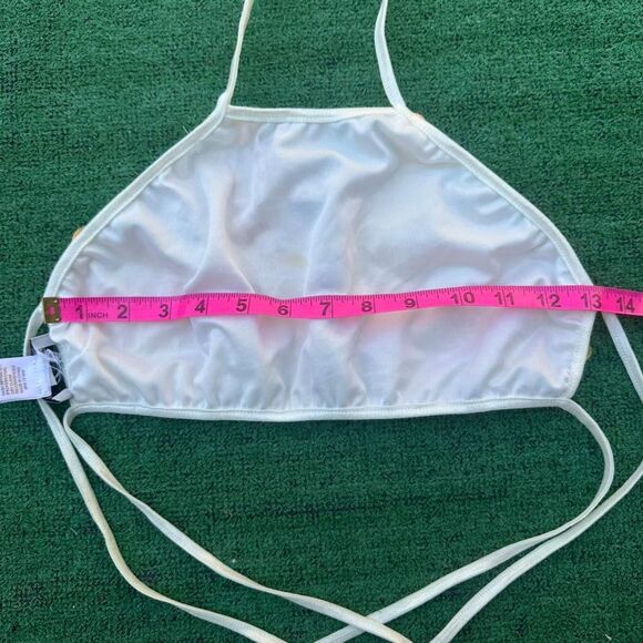 Iridescent Sequin Halter Top | Size S - Picture 6 of 8